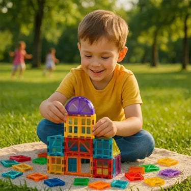 MAGNETIC BLOCKS FOR KIDS - 100PCS